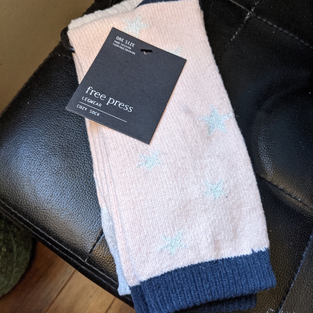 Cozy crew socks (2 pairs)